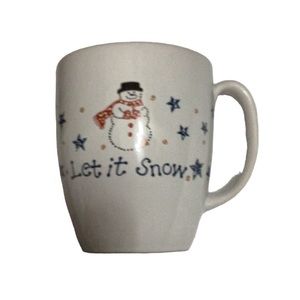 Corelle Let It Snow Snowman Mug